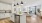 well lit kitchen
