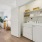 washer and dryer in closet
